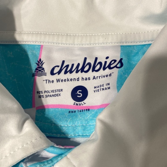 Chubbies men’s polo. Size small. - Picture 2 of 4